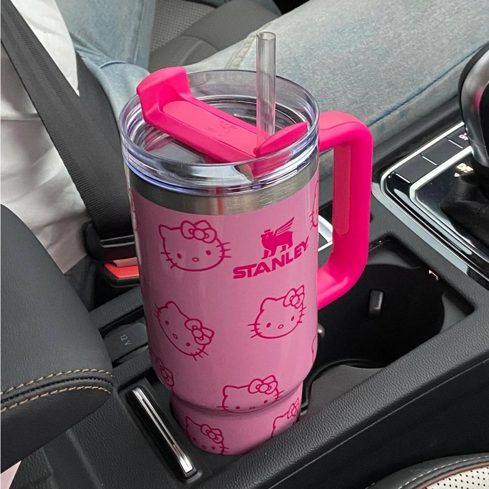 Hello Kitty x Stanley inspired tumbler
